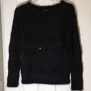 LOFT fuzzy/sparkly Halloween sweater